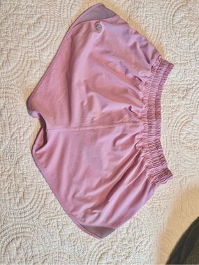 lululemon athletica Dusty Pink Workout Shorts